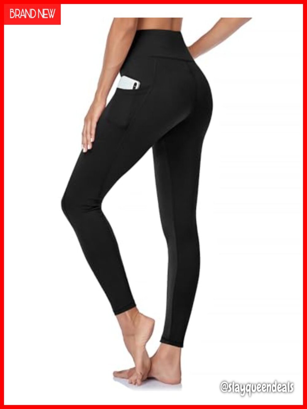 High Waisted Leggings with Pockets Buttery Soft Yoga Pants Gym Workout